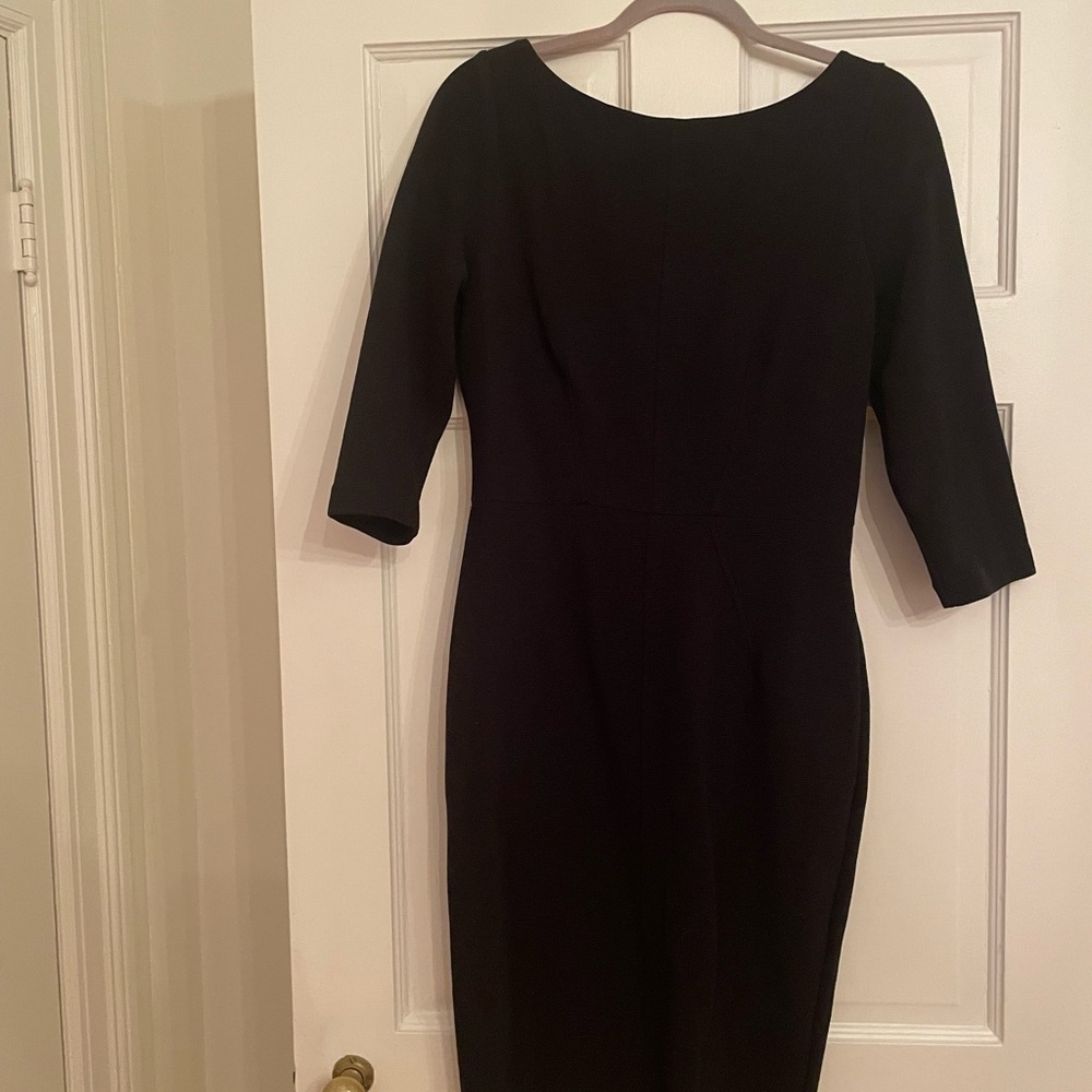 Boden Classic Black Long Sleeve Dress